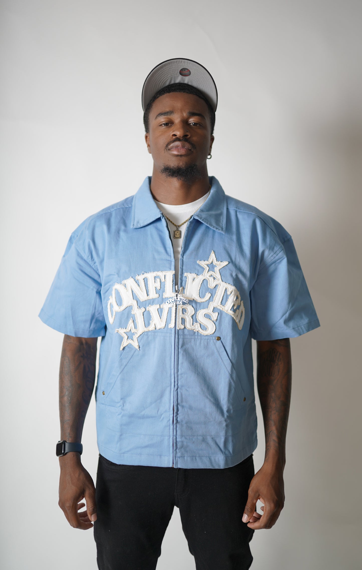 CL Worker Tee Blue