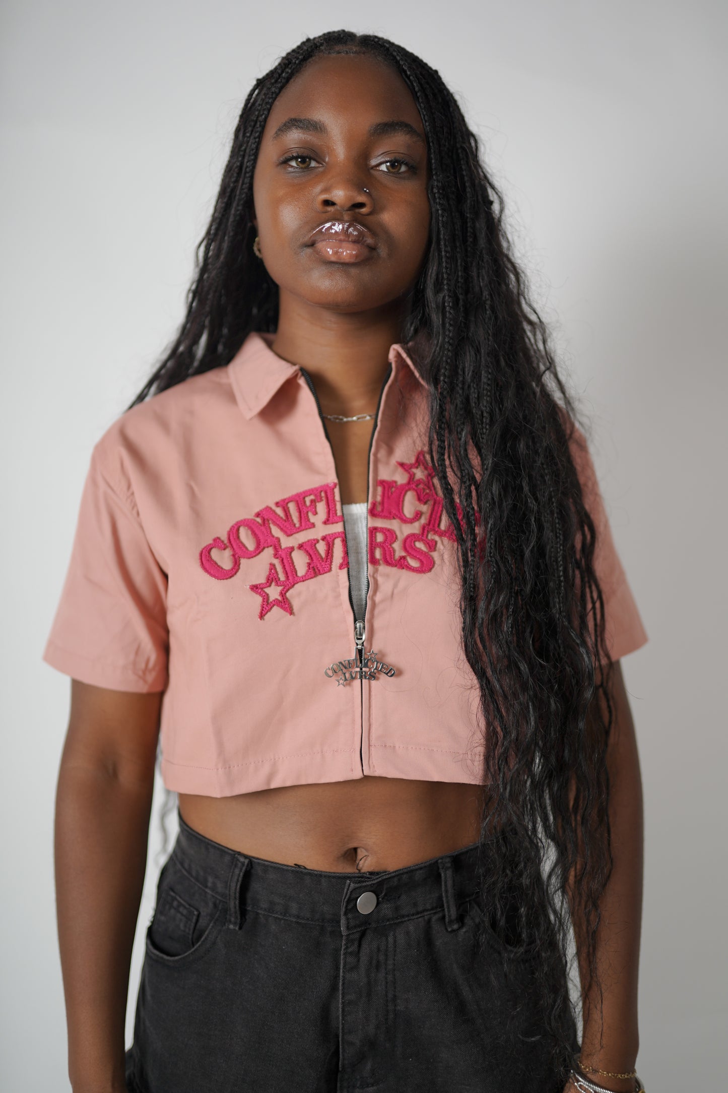 CL Lady Worker Tee Pink
