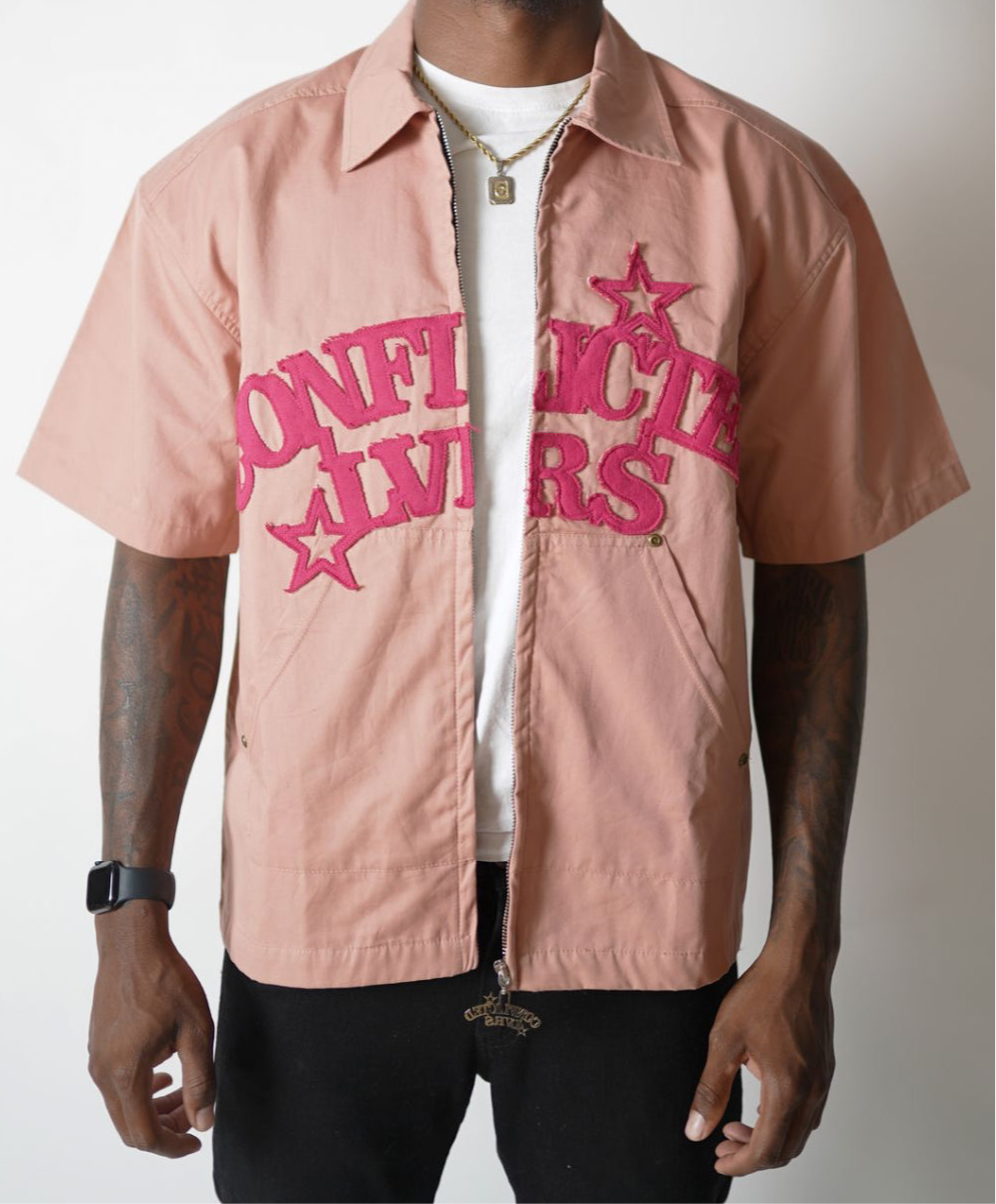 CL Worker Tee Pink